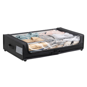 Set of 2 Under-Bed Rolling Storage Containers