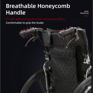 Heavy-Duty Manual Wheelchair For Adults With Double X Force Support