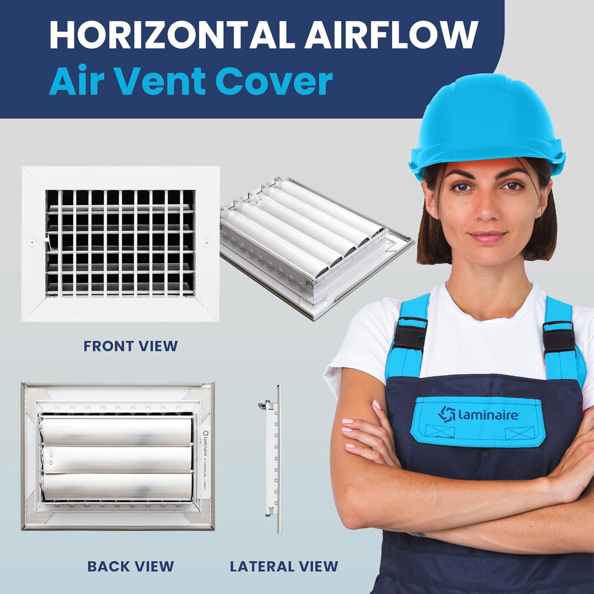 AC Register Vent Cover 8X6 Inch