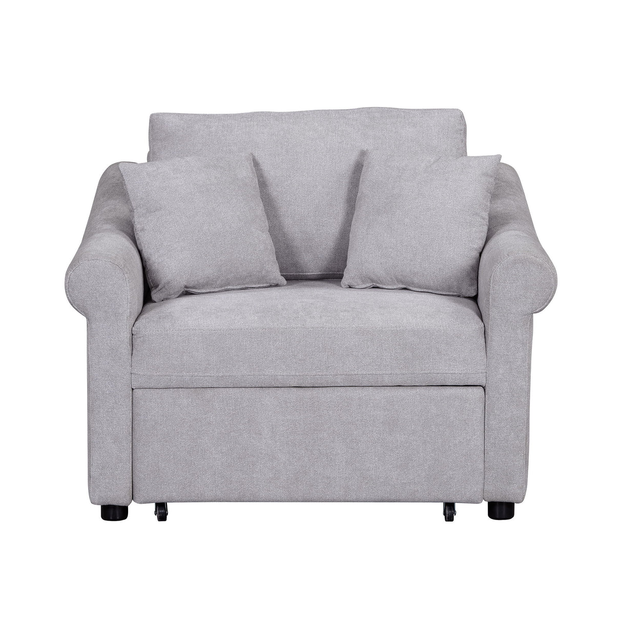 Convertible Sleeper Chair With Adjustable Backrest