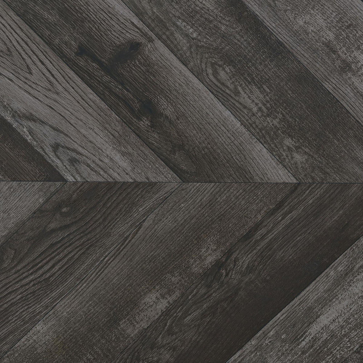 Herringbone - Bookcase With Full Length Shelf - Gray