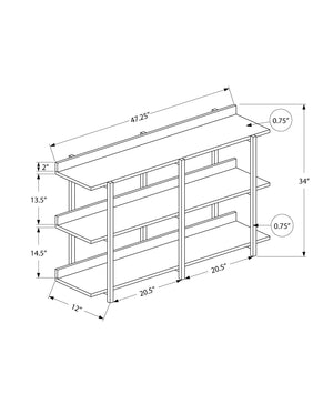 Accent Console Table For Entryway, 3 Tier Design - Best Buy Furniture