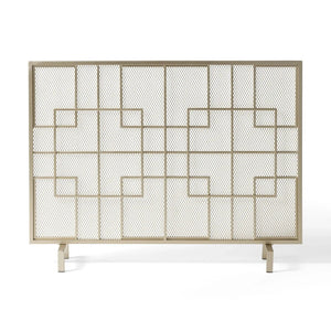 Dorothy - Modern Single Panel Iron Fire Screen - Best Buy Furniture
