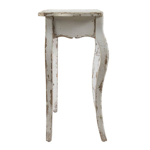 Slimline wash Console Table, For Hallway Living Room Bedroom - White Washed