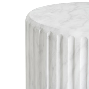 Outdoor Cicci Carved Side Table