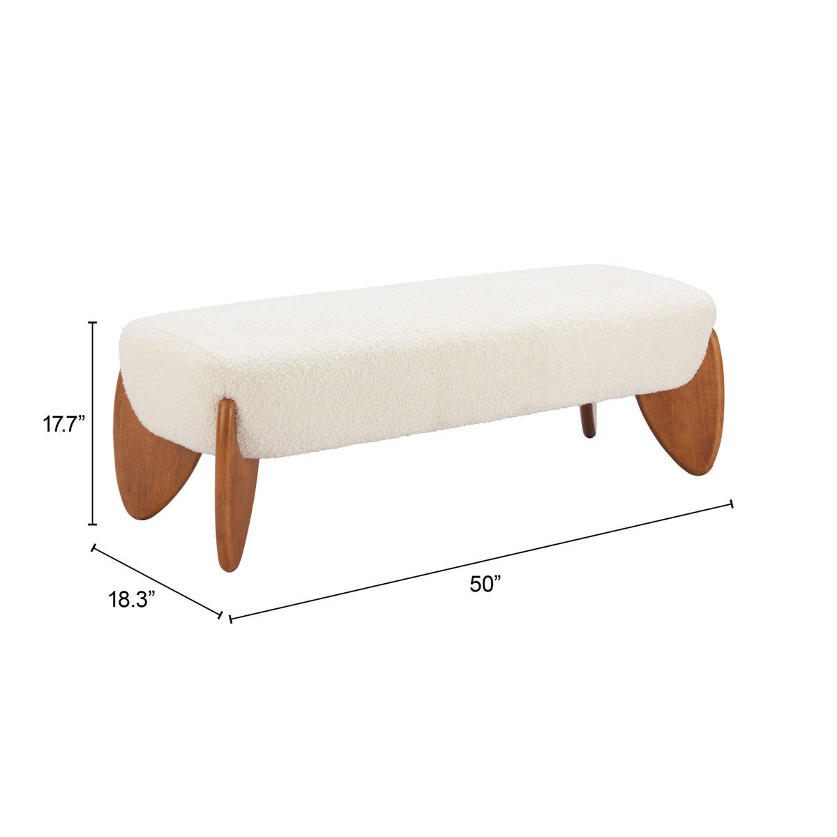 Zuo Modern Charm Bench