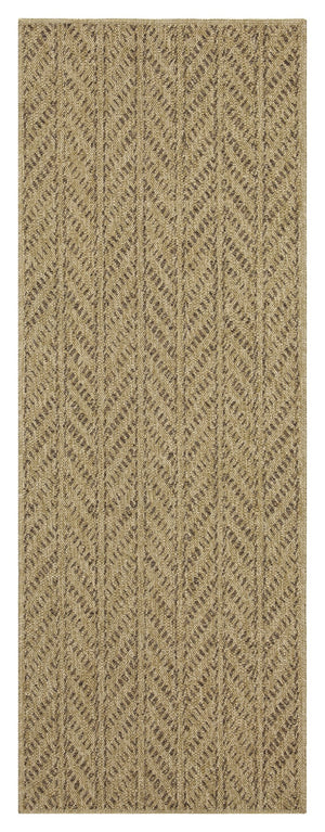 Earth GC_NTL1013 Jute/Mocha Indoor/Outdoor Area Rug