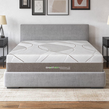 Ghostbed massage mattress profile