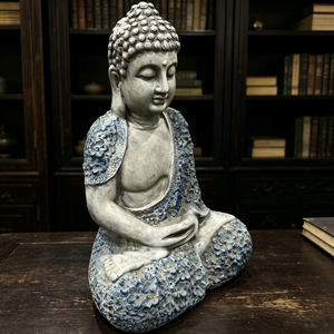 16'' Weatherproof Resin Buddha Garden Statue