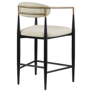 Kirkham - Upholstered Counter (Set of 2) - Beige