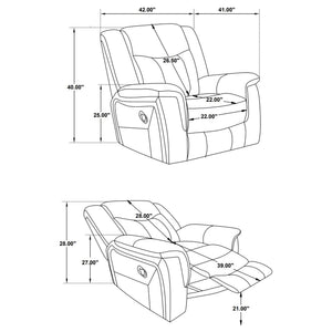 Masley - Reclining Living Room Set