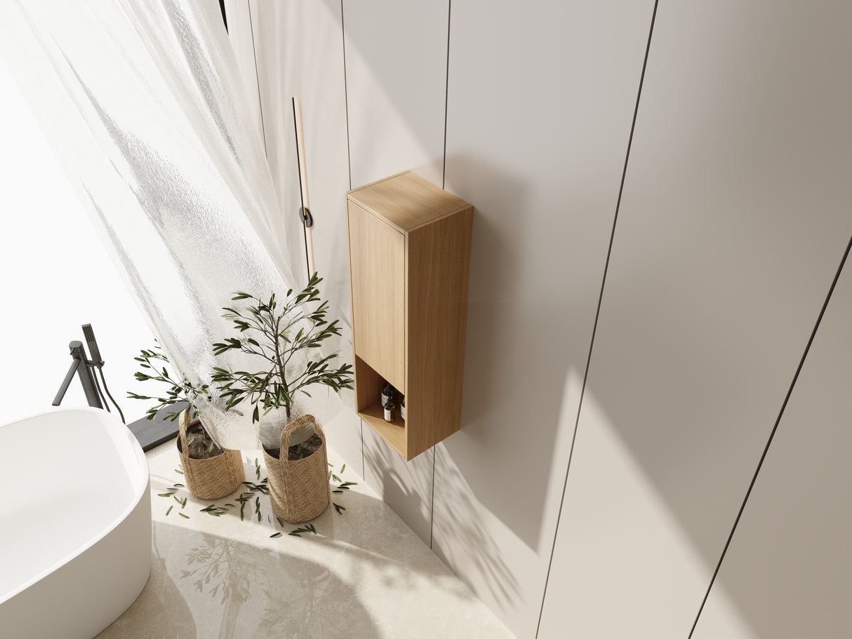 12 Inch Small Wall-Mounted Side Cabinet