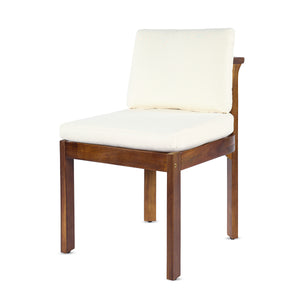 Acacia Wood Outdoor Dining Chair (Set of 2)