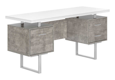 Computer Desk For Home Office, Laptop, Left, Right Set - Up, Storage Drawers, Contemporary & Modern - Best Buy Furniture