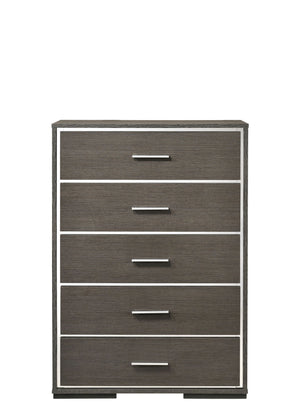 Escher - Chest - Gray / Oak