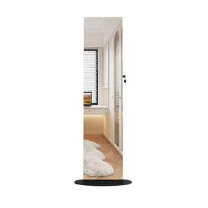 Swivel Jewelry Cabinet With Full Length Mirror