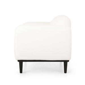 Bouclé Fabric Loveseat Sofa - 50 Inch