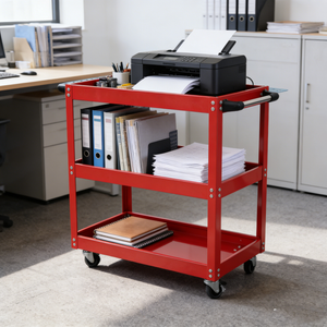 Tool Cart on Wheels - 3 Tier Rolling Mechanic Tool Cart