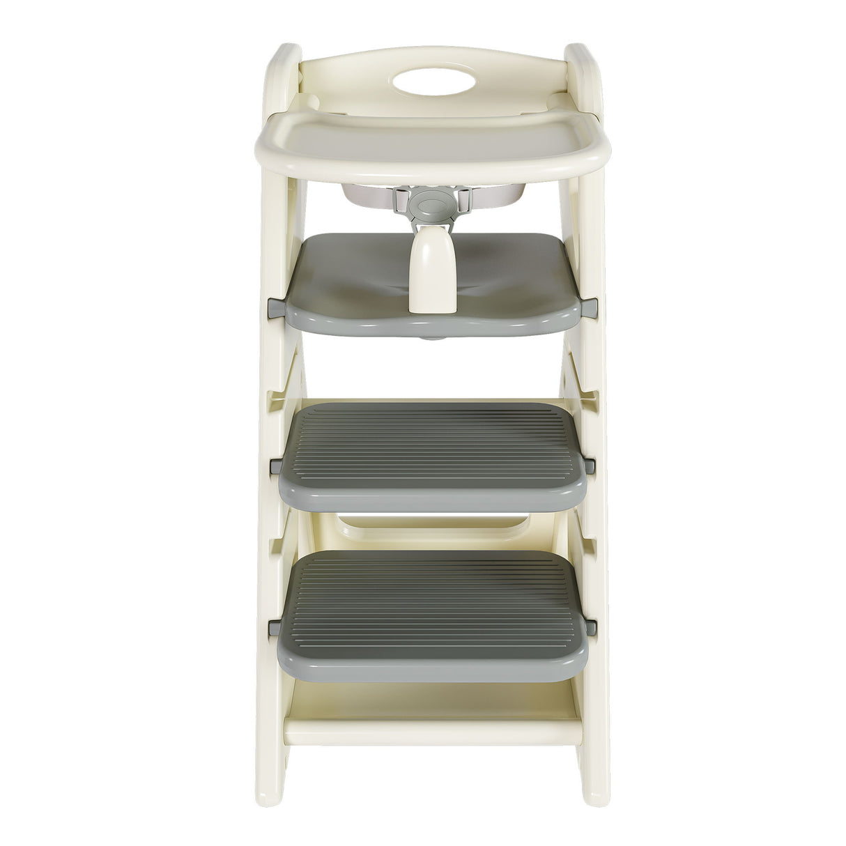 Multifunctional Growing Up Dining Chair With Adjustable Height And 5 Point Seat Belts
