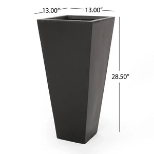 Outdoor Modern Cast Stone Planter - Best Buy Furniture