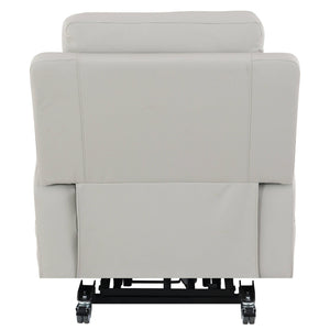Marsha - Power Recliner With Lift & Massage - Light Gray