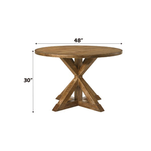 Wallace II - Weathered Dining Table - Oak - Best Buy Furniture
