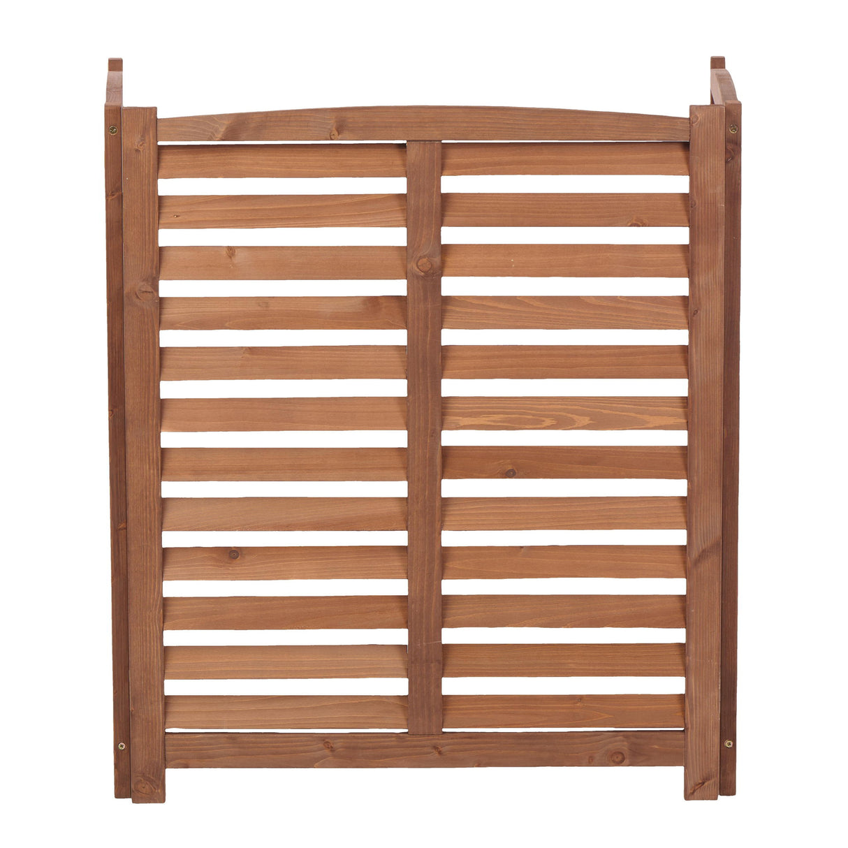 3 Panel Outdoor Wooden Air Conditioner Fence