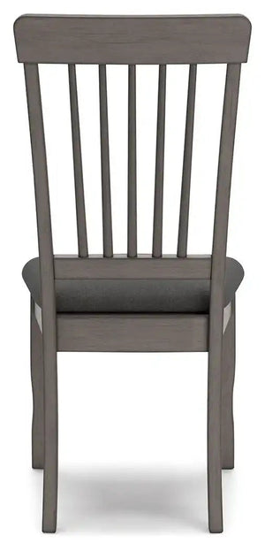 Shullden - Dining Room Side Chair (Set of 2) - Gray - Best Buy Furniture