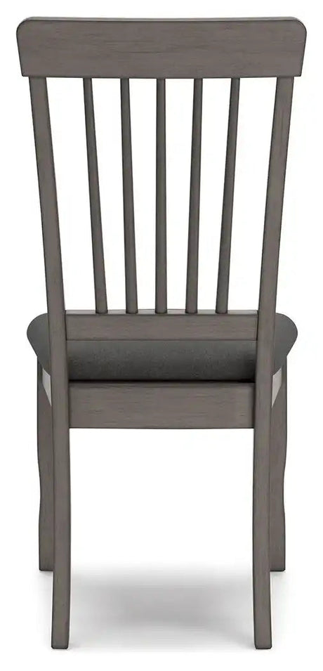 Shullden - Dining Room Side Chair (Set of 2) - Gray - Best Buy Furniture