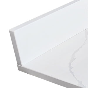 49-Inch Quartz Bathroom Vanity Top