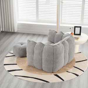 Soft Bean Bag Chair With High Resilient Foam