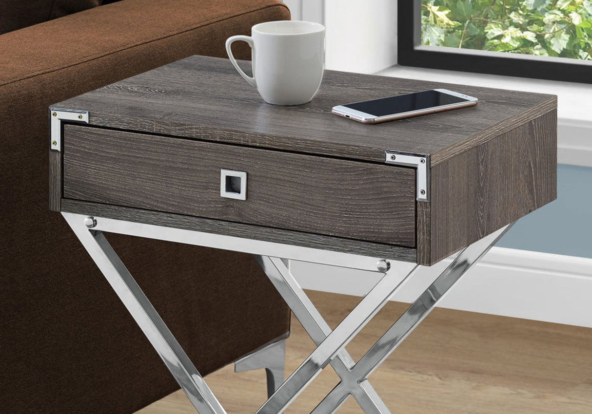 Accent Side Table, Storage Drawer, Stylish Design Contemporary & Modern - Best Buy Furniture