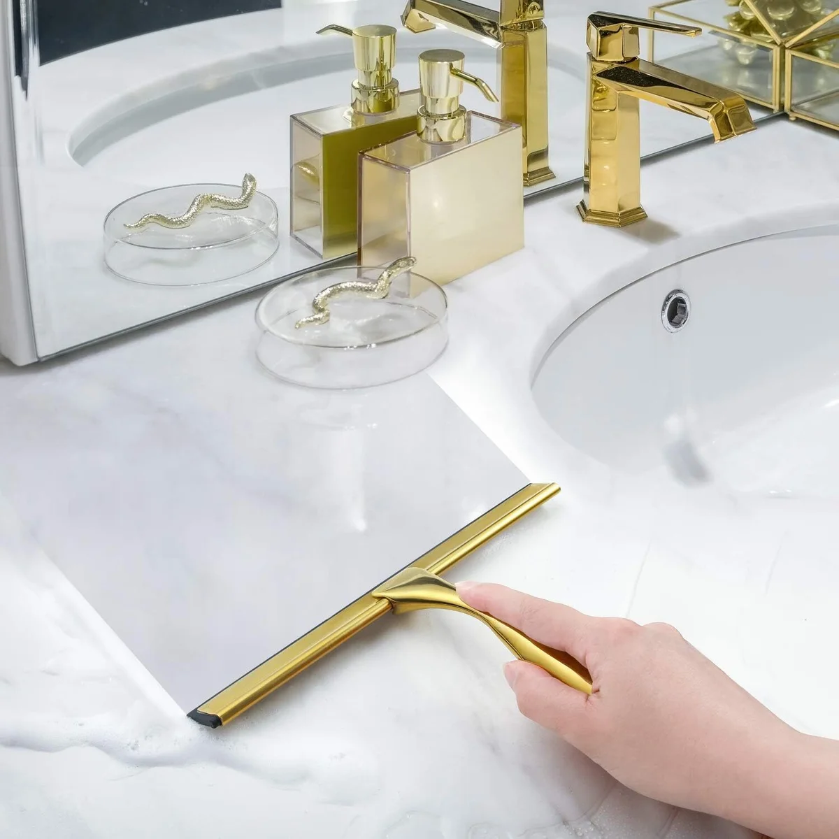 10 Inch Shower Squeegee with 3M Hanger
