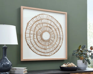 Brockham - Wall Decor - Brown - Best Buy Furniture