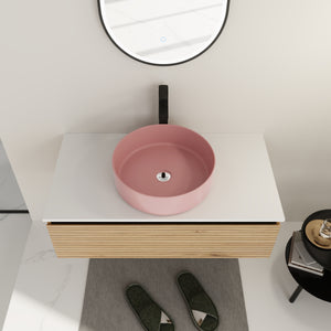 36" Wall-Mounted Bathroom Vanity with Sink Combo