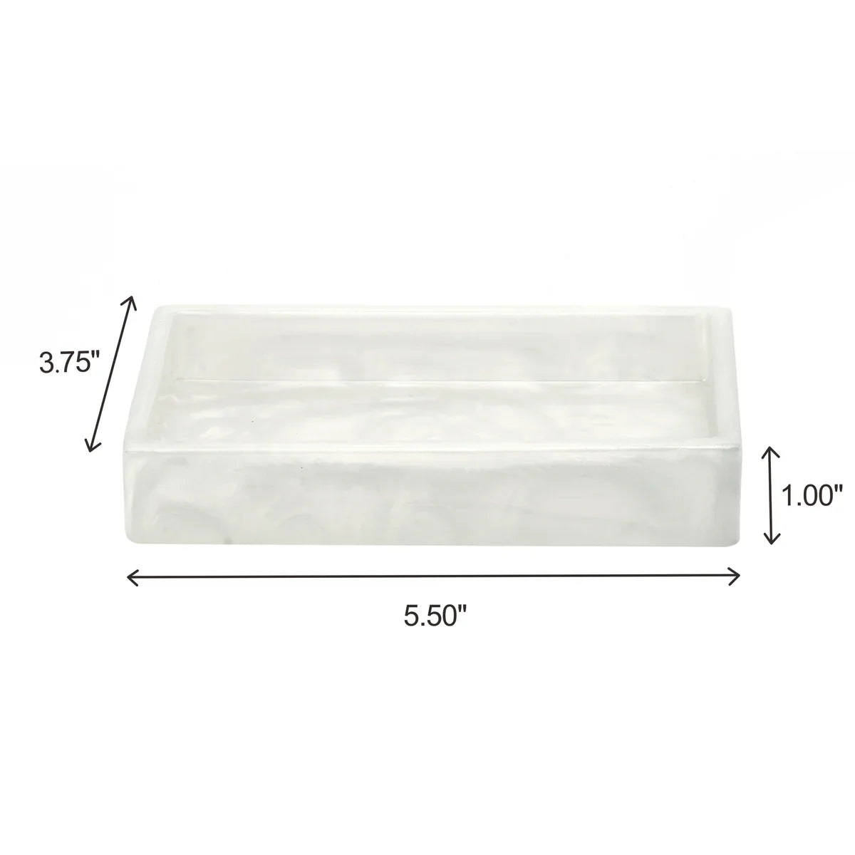 7 Piece Resin Bathroom Accessories Set