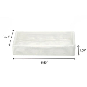 7 Piece Resin Bathroom Accessories Set