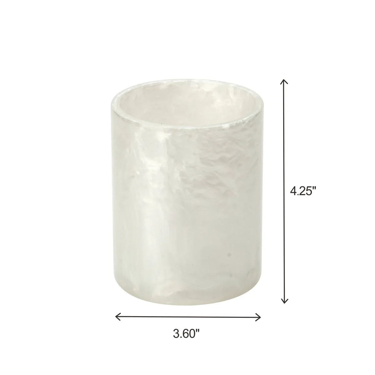 7 Piece Resin Bathroom Accessories Set