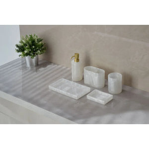 7 Piece Resin Bathroom Accessories Set