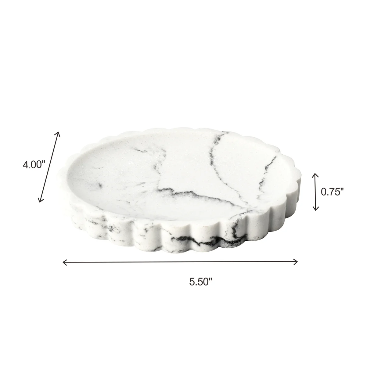 8 Piece Resin Bathroom Accessories Set