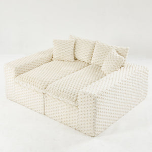 Multifunctional Sofa, Side-By-Side Or Facing Each Other