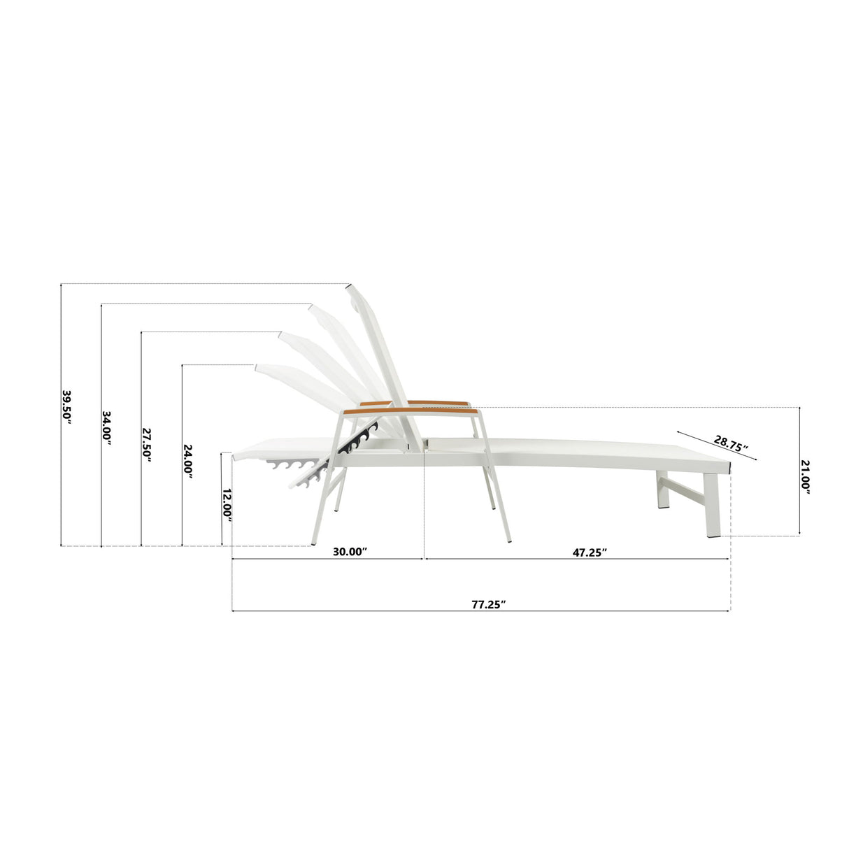 Oxton - Chaise Lounge