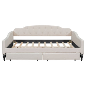 Upholstered Tufted Daybed