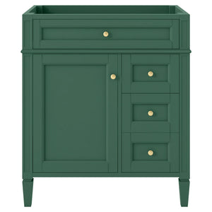 Bathroom Vanity With 2 Drawers And Tip-Out Drawer, Storage Cabinet