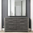 Jehoram - Dresser - Gray - Best Buy Furniture