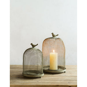 Set of 2 Ophira Sparrow Antique Candle Holders