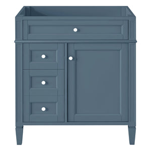 Bathroom Vanity With 2 Drawers And Tip-Out Drawer, Storage Cabinet
