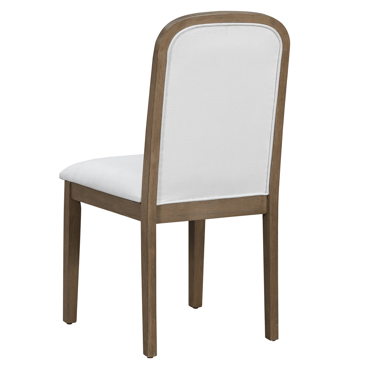 TREXM Vintage Style Dining Chair Set with 4 Upholstered Chairs