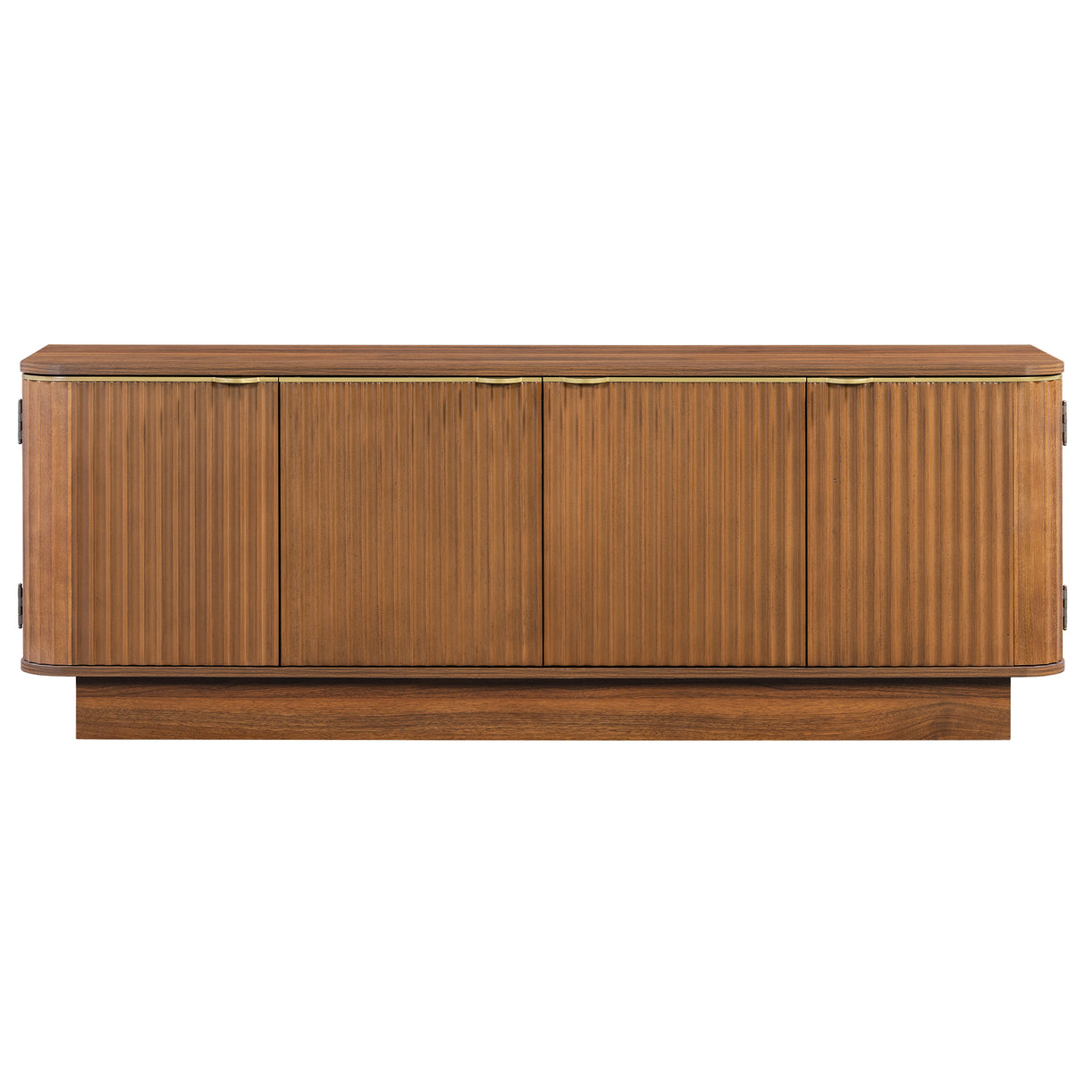 Vibe Haus Mid-Century Modern TV Stand for 70 Inch TV
