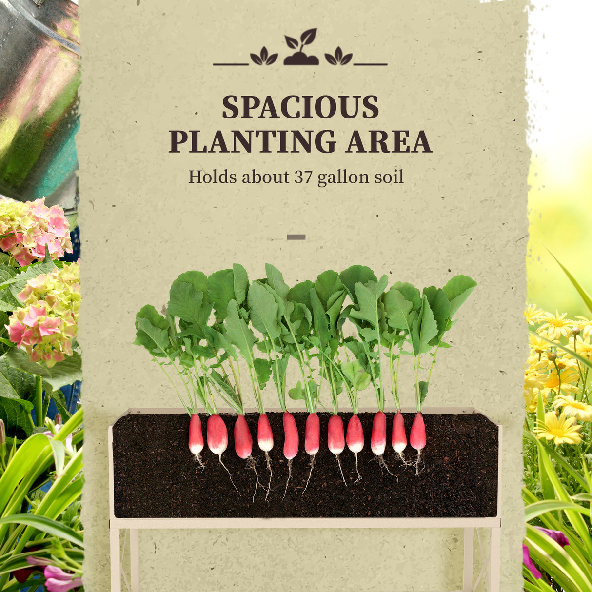 Outsunny Raised Garden Bed